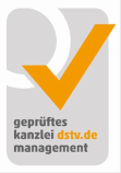 Logo: Geprüftes Kanzleimanagement - 